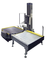 Two Station Automatic Conveyor Stretch Wrapper
