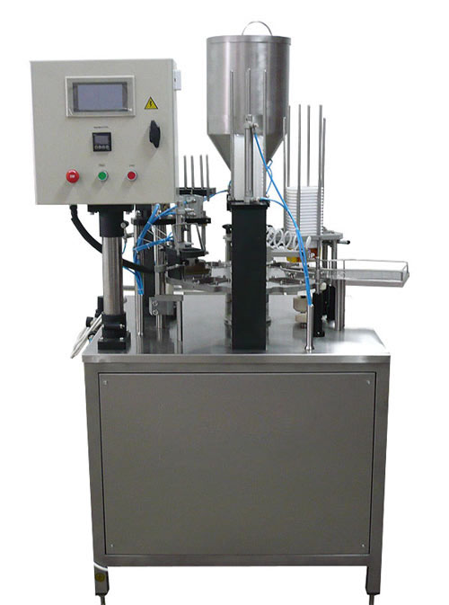 Rotary Cup Filler with Built-in Sealer